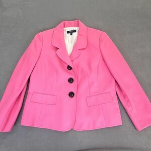 Kasper Women’s Pink Blazer/Jacket-Flip Cuff-Sz 18/Career/Wedding